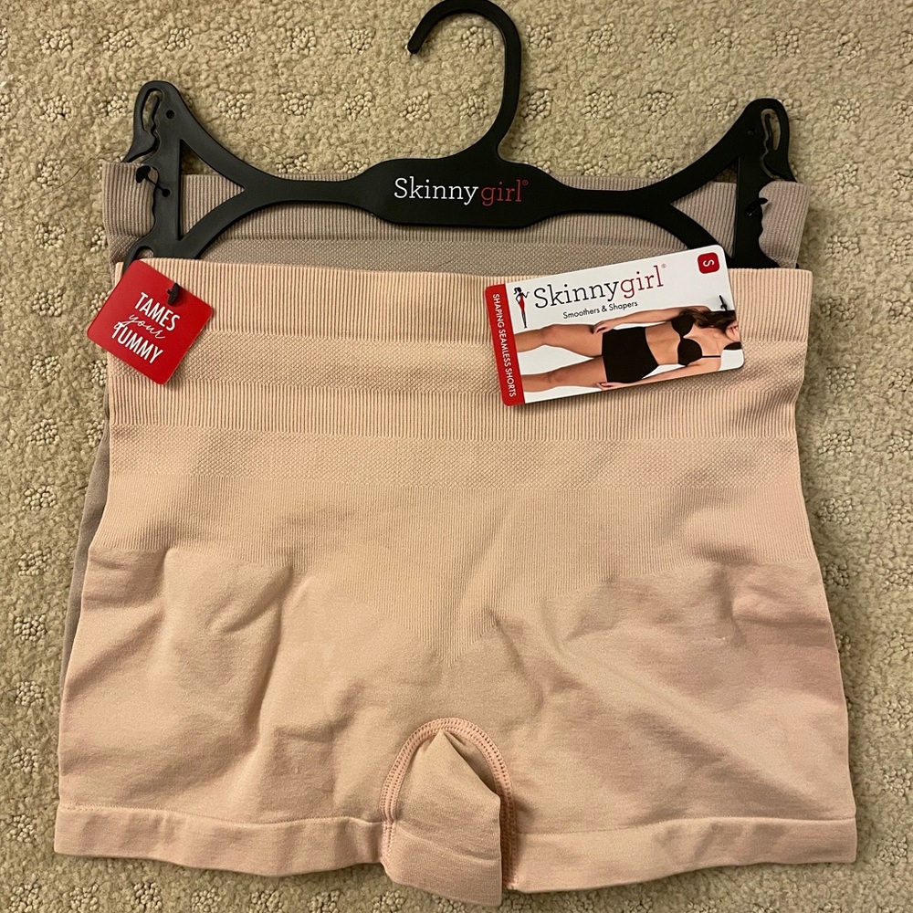 Skinnygirl Tan High Waist Shaping Shorts